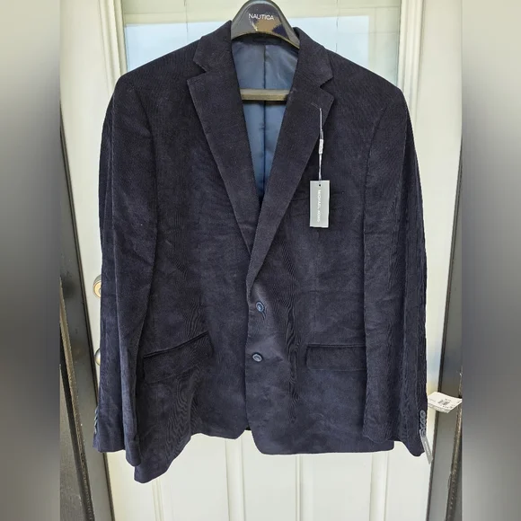 $350 Michael Kors Men's Classic-FitCorduroy Sports Coat Jacket Sz 48L Career
